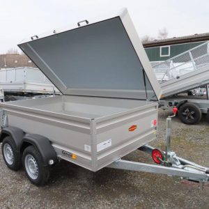 Neu Böckmann PKW-Anhänger mit Hochplane 560 mm Bordwandhöhe
