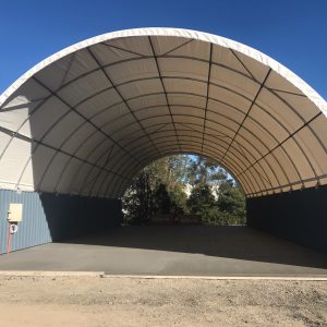 Containerunterstand 40 × 80 Fuß Gebraucht