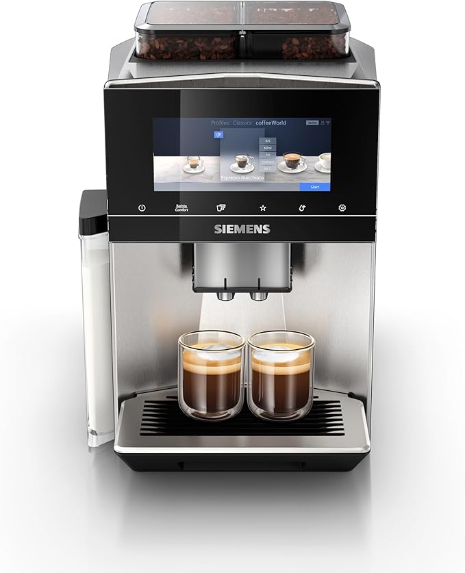 Siemens EQ900 Kaffeevollautomat, großes Farb-TFT-Display